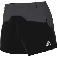 Nike - Ropa para trail running - M Dri-Fit ADV Second Sunrise 5In Short Black Anthracite Summit White - Talla XL - Negro