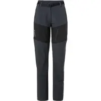 Vaude - Women's Elope Zip-Off Pants - Pantalones desmontables size 44 - Regular, negro