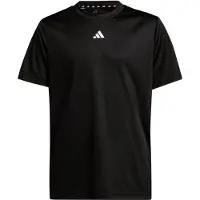 Adidas Camiseta funcional 'Essentials' negro / blanco