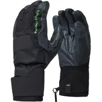 Black Diamond - Accesorios para escalada - Punisher Gloves Black de Cuero - Talla L - Negro