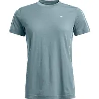 Ortovox - Women's 185 Rock'N'Wool Short Sleeve - Ropa interior merino size M, turquesa