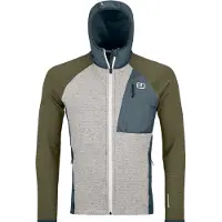 Ortovox - Fleece Grid Plus Classic Knit Hoody - Forro polar size XXL, gris