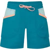 TROLLKIDS - Girl's Senja Shorts - Pantalones cortos size 128, turquesa