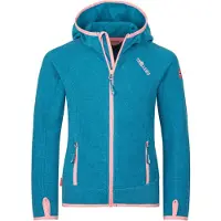 TROLLKIDS - Girls Sandefjord Jacket - Forro polar size 122, azul