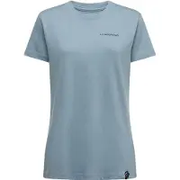 La Sportiva - Women's Climbing Days - Camiseta de manga corta size S, gris/turquesa