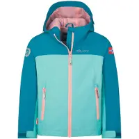 TROLLKIDS - Kid's Telemark Jacket - Chaqueta impermeable size 128, turquesa