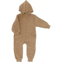Engel - Baby Overalls with Hood and Zip - Mono size 110/116, beige