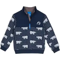 Finkid - Kid's Masi Nordik - jersey de lana size 110/120, azul
