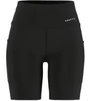 Craft - Women's Essence Short Tights 3 - Mallas de running size XS, negro