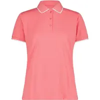 CMP - Women's Polo Stretch Piquet - Polo size 38, fucsia