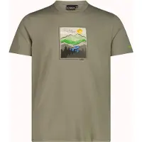 CMP - S/S T-Shirt - Camiseta funcional size 58, oliva