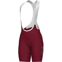 ALÉ - Women's PR-E Magic Colour Bibshorts - Pantalones de ciclismo size L, rojo
