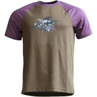 Zimtstern - Riderz MTB Tee S/S - Maillot de ciclismo size S, marrón
