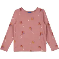Finkid - Kid's Juhannus Sun - Camiseta de manga larga size 130/140, fucsia