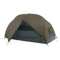 MSR - Tiendas de senderismo/trekking - Hubba Hubba LT 1P Green de Aluminio - Caqui
