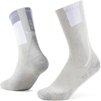 Buff - Coolnet Crew Sock - Calcetines de running size 36-38, gris