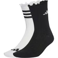 Adidas adidasCalcetines Glow (2 pares) 43-45 White / Black / Grey One Unisex
