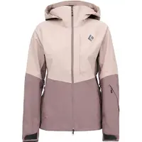 Black Diamond - Chaquetas de esquí mujer - W Recon Stretch Shell Pale Mauve Dark Mauve para Mujer - Talla L - Púrpura