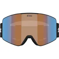 Bliz - Máscaras de esquí - G001S Matte Black Orange Blue - Negro