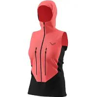 Dynafit - Women's Blacklight Softshell Vest - Chaleco softshell size S, rojo