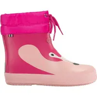 Viking - Kid's Alv Barefoot Paw Print - Botas de agua size 27, fucsia