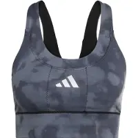 Adidas - Women's Adi365 Running Pocket Graphic AOP - Sujetador deportivo size S, azul