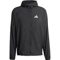 Adidas - Ropa para trail running - Run Essentials Jkt M Black - Talla XL - Negro