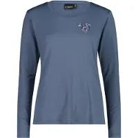 CMP - Women's L/S T-Shirt - Camiseta funcional size 44, azul