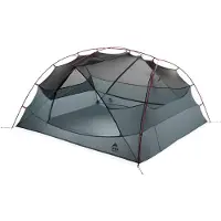 MSR - Tiendas de senderismo/trekking - Hubba Hubba LT 3P Green de Aluminio - Caqui