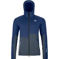 Ortovox - Women's Fleece Rib Hoody - Forro polar size M, azul