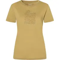 Super.natural - Women's Sea Line Tee - Camiseta de merino size S, sahara / various