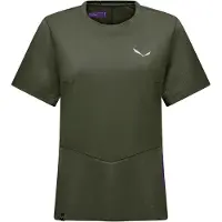 Salewa - Women's Pedroc Dry Hyb T-Shirt - Camiseta funcional size 36, oliva