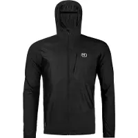 Ortovox - Trace Windbreaker Jacket - Chaqueta softshell size XL, negro