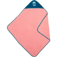 TROLLKIDS - Kid's Sandefjord Beach Towel - Toalla de microfibra size 95 x 95 cm, rosa/azul