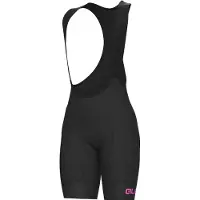ALÉ - Women's Pragma Traguardo 2.0 Bibshorts - Pantalones de ciclismo size S, negro