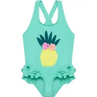 Color Kids - Kid's Swimsuit with Application - Traje de baño size 92, turquesa