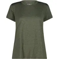 CMP - Women's S/S T-Shirt Round Neck - Camiseta funcional size 48, oliva