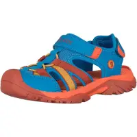 TROLLKIDS - Kid's Stavanger Sandal XT - Sandalias size 27, azul/rojo