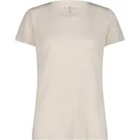 CMP - Women's Jacquard S/S T-Shirt - Camiseta funcional size 36, beige