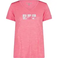 CMP - Women's Light Melange T-Shirt - Camiseta funcional size 44, fucsia
