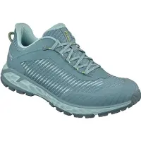 Meindl - Zapatillas de senderismo Mujer - Power Walker Lady 4.2 Clima Ice Grey/Lemon para Mujer - Talla 40 - Verde