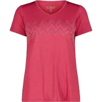 CMP - Women's Light Melange T-Shirt - Camiseta funcional size 44, fucsia