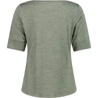 CMP - Women's Light Melange T-Shirt - Camiseta funcional size 34, oliva