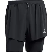 Adidas - Ropa para trail running - Adi365 2In1 Short M Black - Talla S - Negro