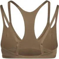 Adidas adidasSujetador de entrenamiento y tirantes finos para poco impacto Optime XS Khaki Six Mujer