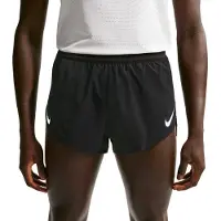 Nike - AeroSwift Dri-FIT ADV 2 Brief-Lined Running Shorts - Pantalones cortos de running size S, negro