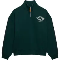 Superdry Sudadera Con Media Cremallera Country Club Applique