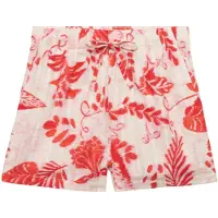 Superdry para mujer. W7110497A Shorts Printed Beach rojo (S), Casual, Algodón, outlet 2026.