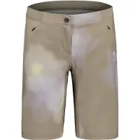 Maloja - Women's AnemonaM. Printed - Pantalones cortos size M, beige