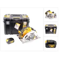DeWalt Sierra circular a batería DCS 572 NT 18 V 184 x 16 mm + 1 batería 4,0 Ah + T-STAK - sin cargador